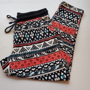 Aztec Print Lounge Pants/Joggers